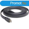 Gembird HDMI 2.0 - HDMI 2.0 M/M video kbel 1m fekete lapos