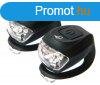 Villog VELOTECH 2LED FEKETE