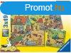 Ravensburger: Puzzle 3x49 db - let a farmon