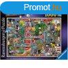 Ravensburger: Puzzle 1 000 db - Varzslatos ABC E