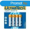 Ultratech Digital AA ceruzaelem 4 darabos kszlet