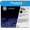 HP CE255X (55X) fekete eredeti toner