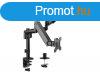 EQuip 17"-32" Dual Monitor Desk Mount Bracket Blac