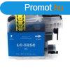 Premium Brother LC525XL LC-525XL Cyan Utngyrtott Tintapatr