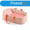 Mzeskosr - Halvny rzsaszn - Bassinet Pink Lines