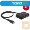 DELOCK Splitter HDMI 1x HDMI in 2x HDMI out 4K, 60cm kbelle