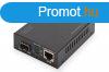 Digitus Gigabit Ethernet PoE+ SFP Media Converter