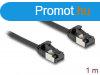 DeLock CAT8.1 U-FTP Patch Cable 1m Black