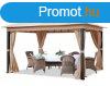 Premium kerti pavilon pergola rendezvnystor fedett kerti s