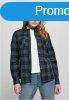 Urban Classics Ladies Turnup Checked Flanell Shirt jasper/bl