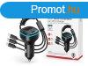 XO Bluetooth FM-transmitter/szivargyjt tlt - USB + Type-