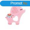 Baby Care szilikon rgka - ?lephant Lucky Pink