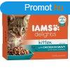 Iams Cat Delights Kitten & Junior csirke falatkk zlete