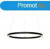 Fggesztett lmpa fekete 60 cm LED-del 3 fokozatban szablyo
