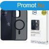 3mk Smoke MagCase tok iPhone 12/12 Pro - fekete