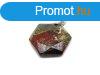 Hexagon medl Jspis srkny 2,5cm