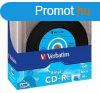 Verbatim CD-R 80 52x Slim tok 10db-os (10-es cmke)