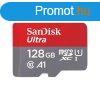 Sandisk 128GB microSDXC Ultra Class10 U1 A1 + adapterrel