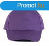 KP116 t paneles pamut baseball sapka K-UP, Purple-U