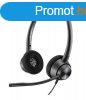 Poly Plantronics EncorePro 320 Quick Disconnect Headset Blac