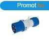 EC690 STRAIGHT PLUG 16A IP44 1P+N+E 220-240V