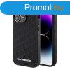 Karl Lagerfeld tok fekete KLHCP15LPQKPMK Apple Iphone 15 Pro