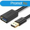 UGREEN USB-A to USB-A male/famale cable 1m Black