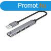 ACT 4-portos USB2.0 HUB Grey