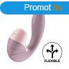 Satisfyer Supernova - akkus, lghullmos 2in1 vibrtor (pink