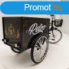 Retro Alloy Classic Tricikli Rszletes Aranyozott Makett