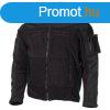 MFH Professional Combat fleece kabt, fekete