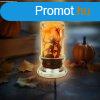 Halloween-i LED gyertya dekorci - denevr - narancs LED - 