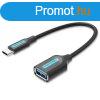 Vention USB 3.1(Gen 1) C Male to A Female OTG Cable 0,15m Bl