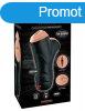  Double Penetration Vibrating Stroker  Light/Black 