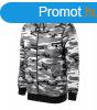 Malfini Camo Zipper terepmints pulver kapucnival, camoufla