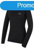 HUSKY MERINO SHIRT DL MEROW ZIPS L fekete