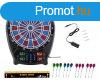 Crivit PK elektromos darts tbla 4 db vilgt LED kijelzve