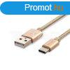 1m. C tpus USB kbel arany platinum szria (V-TAC)