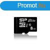 Silicon Power MicroSD krtya - 8GB microSDHC Elite UHS-1 U1 