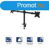 Akyga AK-MB-02 Dual Monitor Arm Double Desk Mount 2x10kg VES