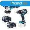 Makita szerszmgp szett 18V LXT Li-ion BL klt DHP484Z+DGA51