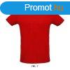 Uniszex rvid ujj sport pl, SOL&#039;S SO02995, Red-L