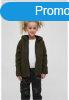 Brandit Kids Teddyfleecejacket Hood olive