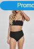 Urban Classics Ladies High Waist Bandeau Bikini black