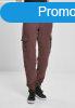 Urban Classics Ladies High Waist Cargo Pants cherry