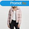 Urban Classics Ladies Hooded Puffer Jacket lightrose