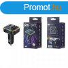 Multifunkcis auts mp3 transzmitter kt USB bemenettel, LED