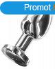 ToyJoy Buttocks Vibrating Metal Buttplug S
