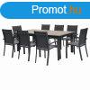Alumnium kszlet VERMONT 1+8 (antracit)