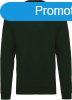 Uniszex kereknyak pulver, Kariban KA474, Forest Green-M